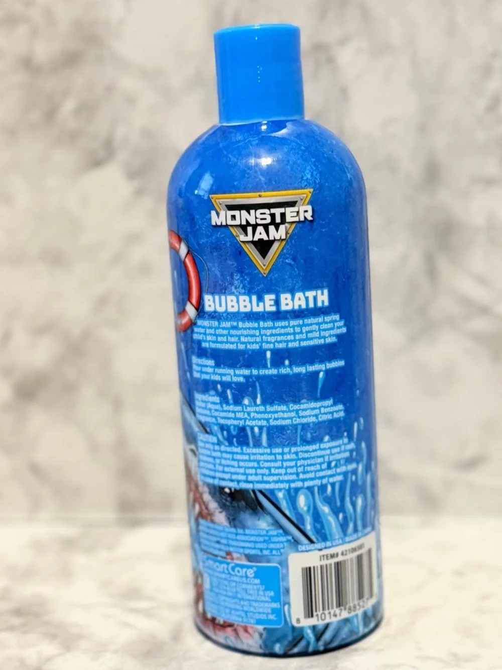 Monster Jam Bubble Bath 10 Fl oz - NEW